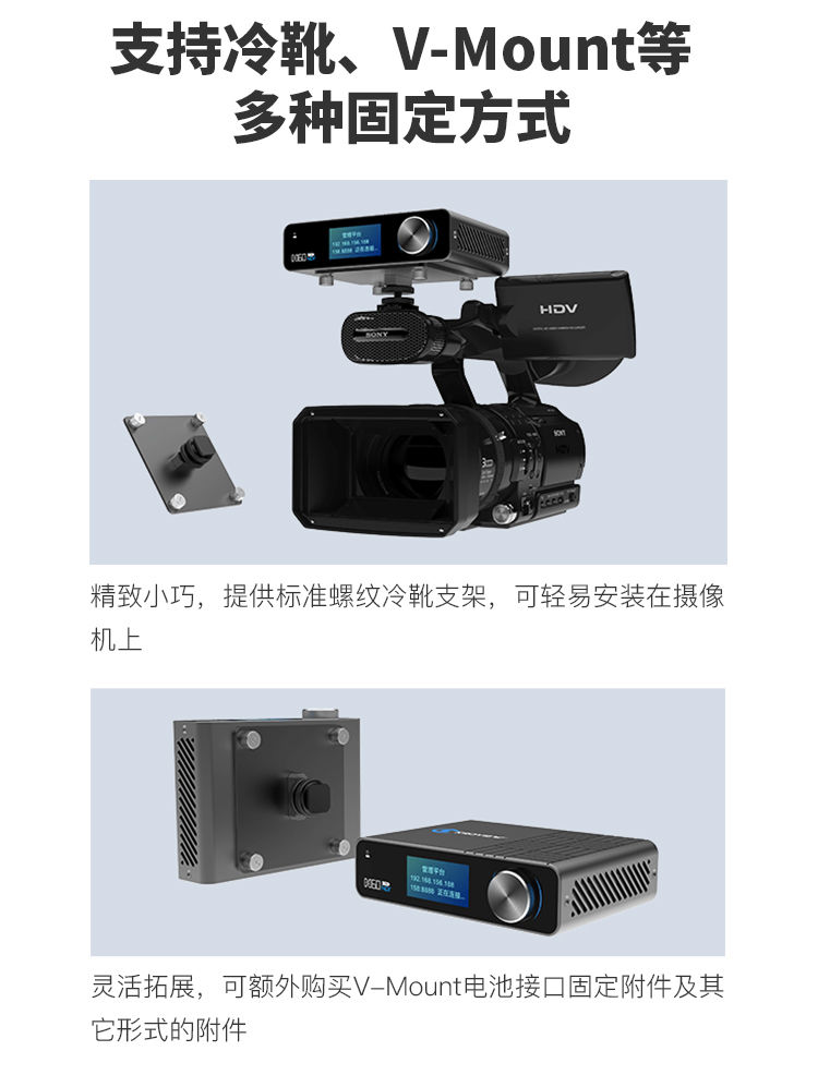 千视N60/旗舰级真4K HDR双向编解码器/采用FPGA技术、高效的AVC/HEVC及NDI编解码算法/支持NDI6标准/支持NDI Bridge Utility跨域传输