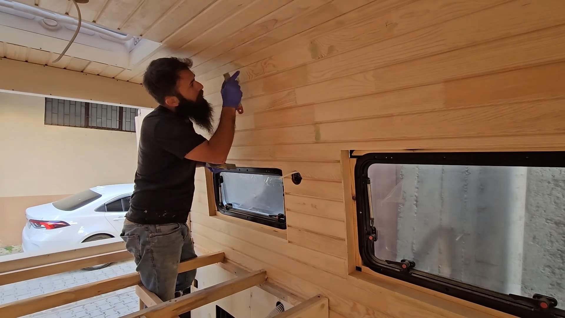 房车改装篇/这个老外的基础做的非常规范/值得学习借鉴/简约实用