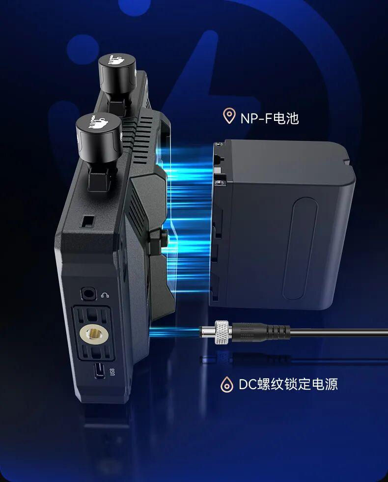 季度促销/猛犸-小犸M2无线图传监视器-4K画质/HDMI-SDI全接口/150米/低延时/5.5寸屏幕