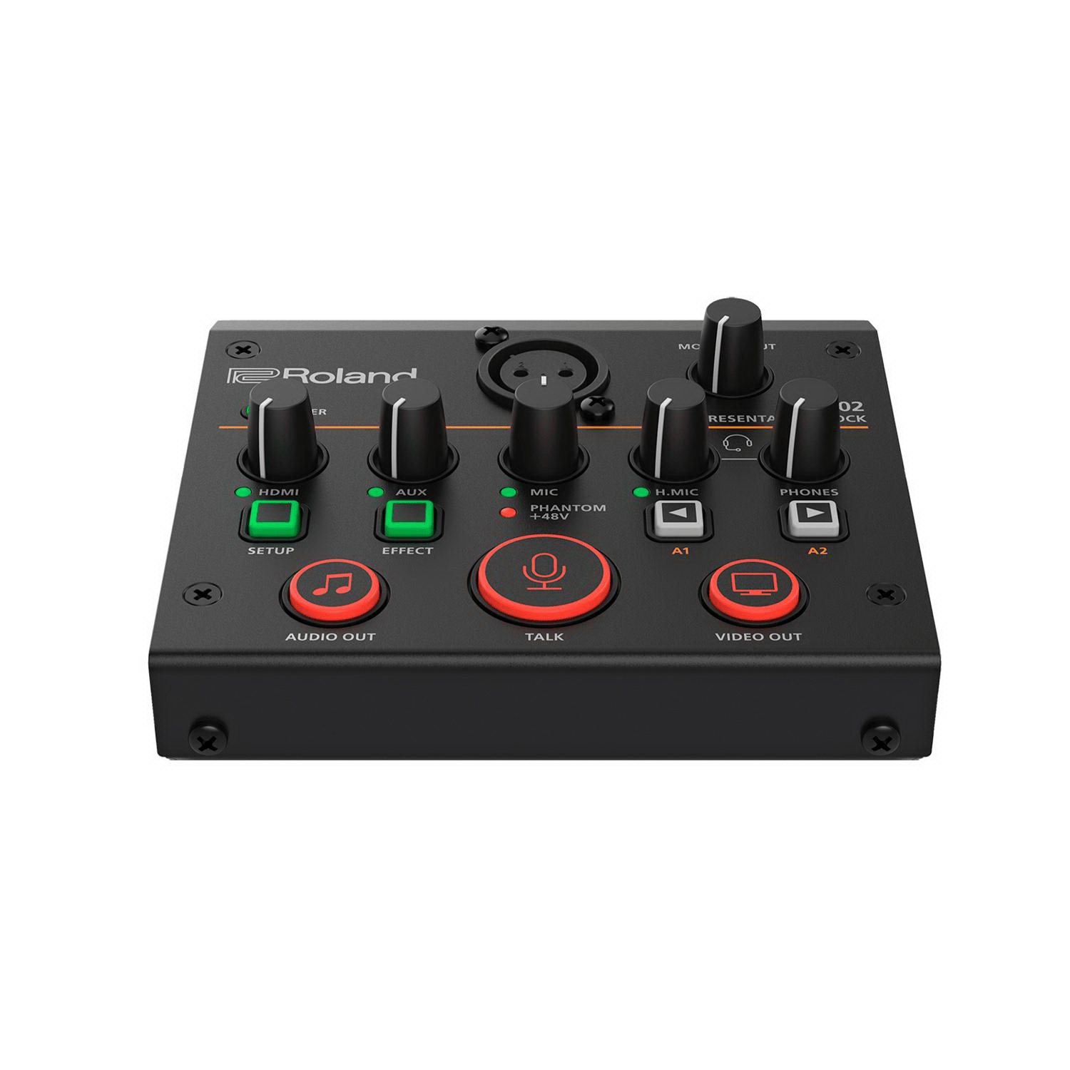 Roland罗兰UVC-02/HDMI直播/会议/音视频采集卡/回声抑制降噪/方便操控