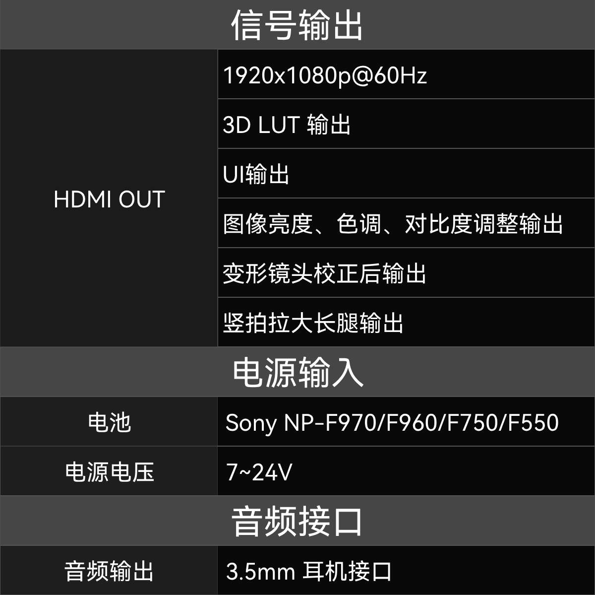 新品发布/艾肯LH7C高亮超采触控对焦七吋4K小型监视器