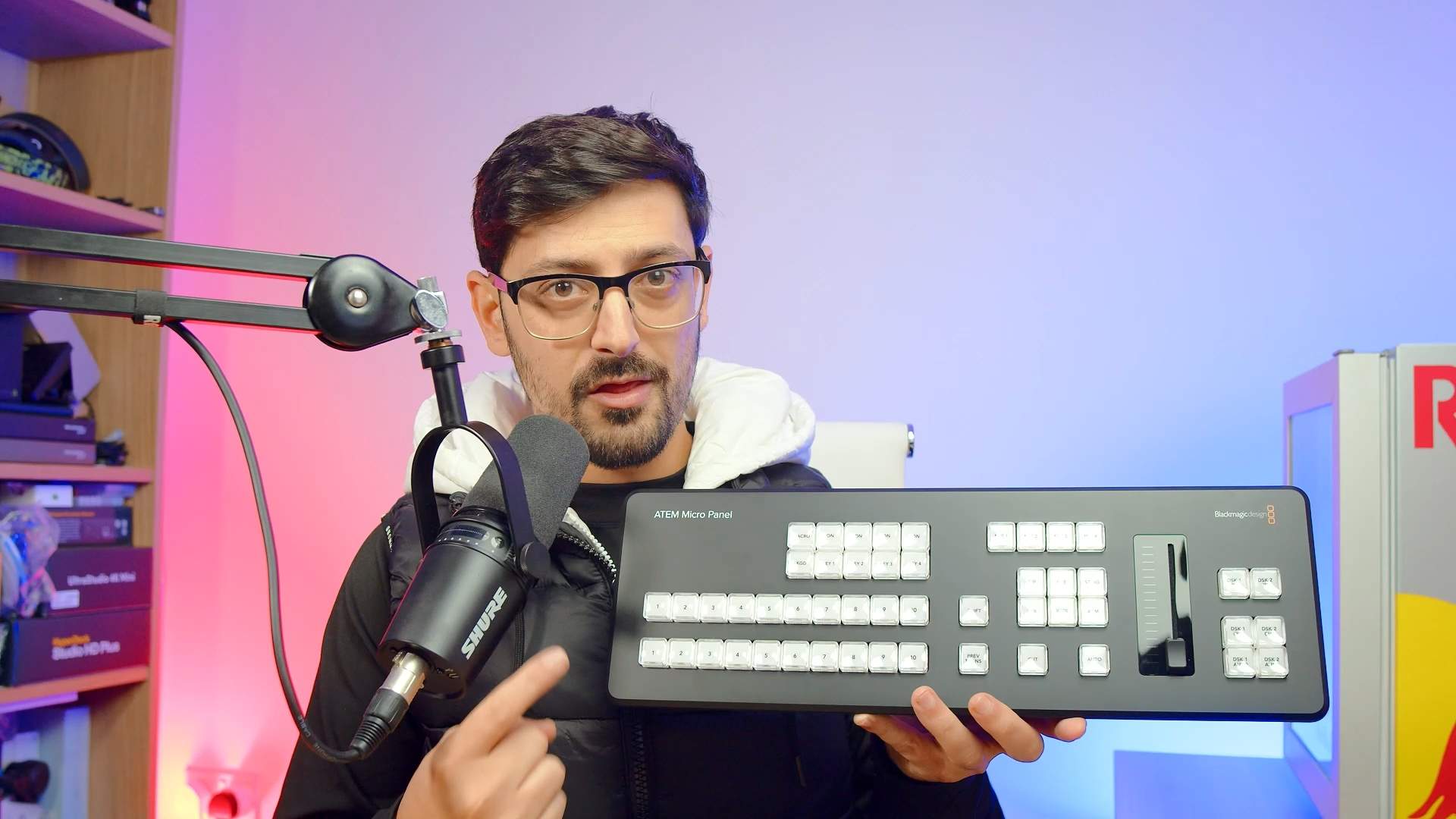 BMD新款无线导播台/ATEM Micro Panel /展示与评测/无线蓝牙模式/TYPE-C模式