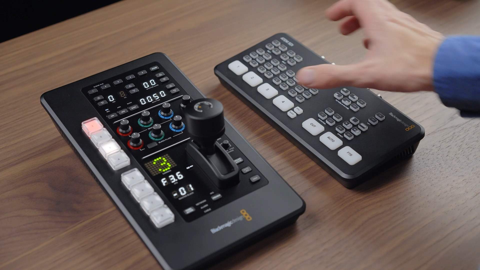 新品分享/BMD新款微型CCU面板，兼容目下所有主流摄像机，强烈推荐