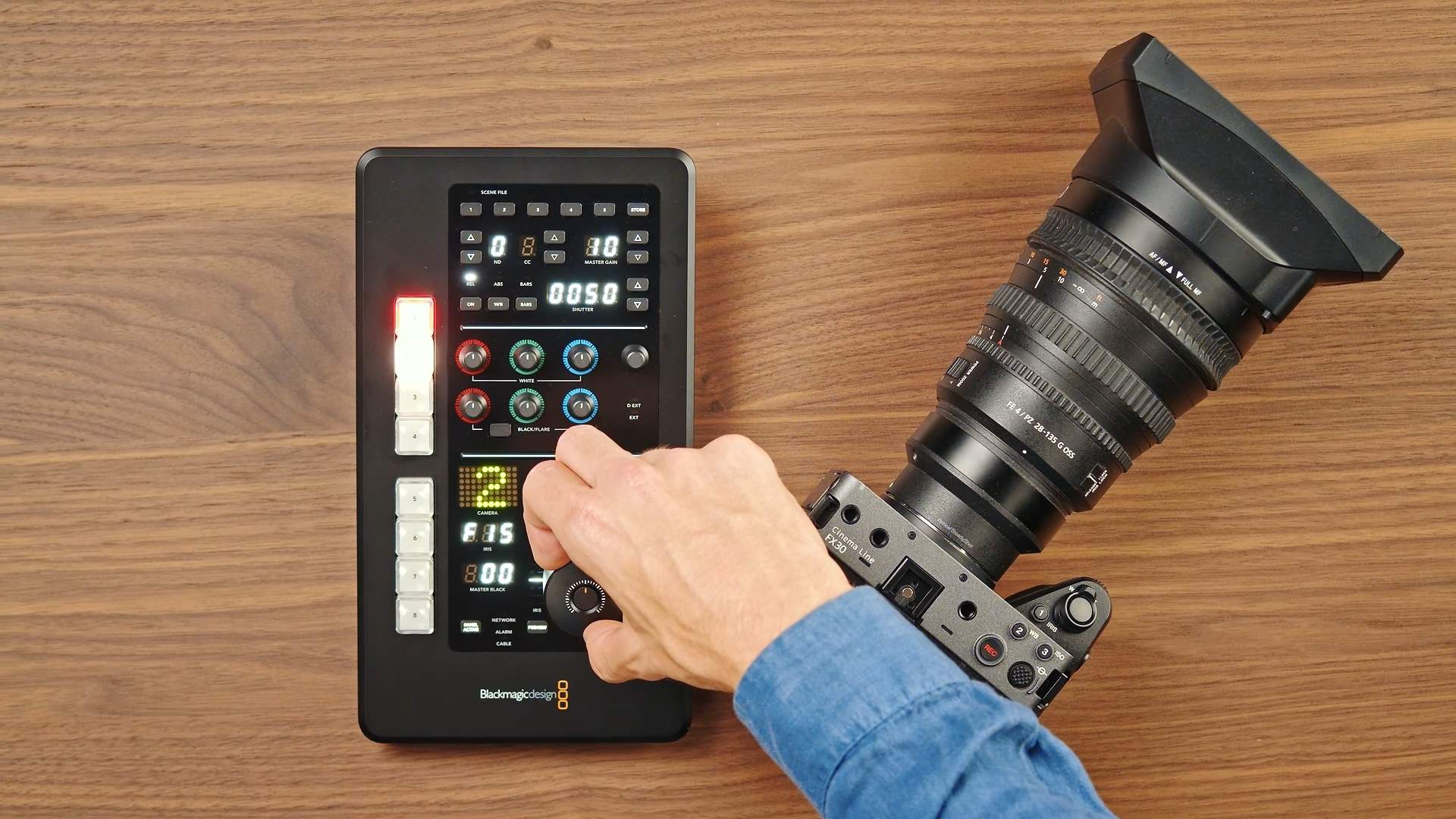 新品分享/BMD新款微型CCU面板，兼容目下所有主流摄像机，强烈推荐