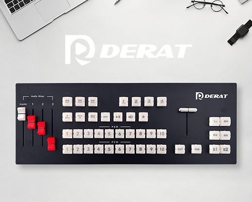 新款专业10路-影音混合-导播切换键盘 支持芯象/Vmix直播活动导播强烈推介