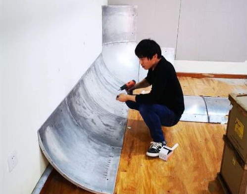 标准件：演播室U型箱/无影棚搭建，支持踩踏、重复利用、弧度标准统一，制作简单实用