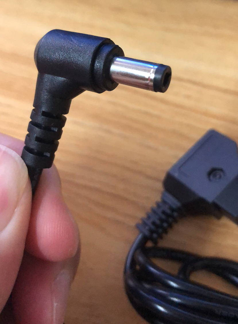 B型口转DC 带磁环 高视T80专用电源线 摄像电池电源供电线D-TAP