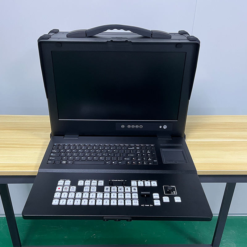 【新款】专业导播直播一体机箱/18.5寸屏幕/内含专业声卡/超级便携