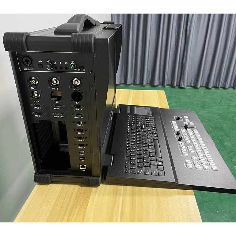 【新款】专业导播直播一体机箱/18.5寸屏幕/内含专业声卡/超级便携