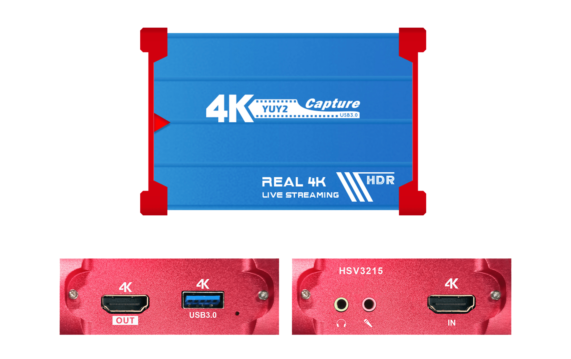 新品推介/4K超清专业USB3.0外置采集卡/画质细腻/直播推介